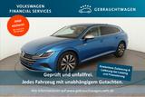 Volkswagen Arteon SB Elegance 2.0 TDI DSG AHK*RFK*PDC*Tempo - mit Diesel-Antrieb: Blau, Vollleder, Scheckheftgepflegt, Kombi