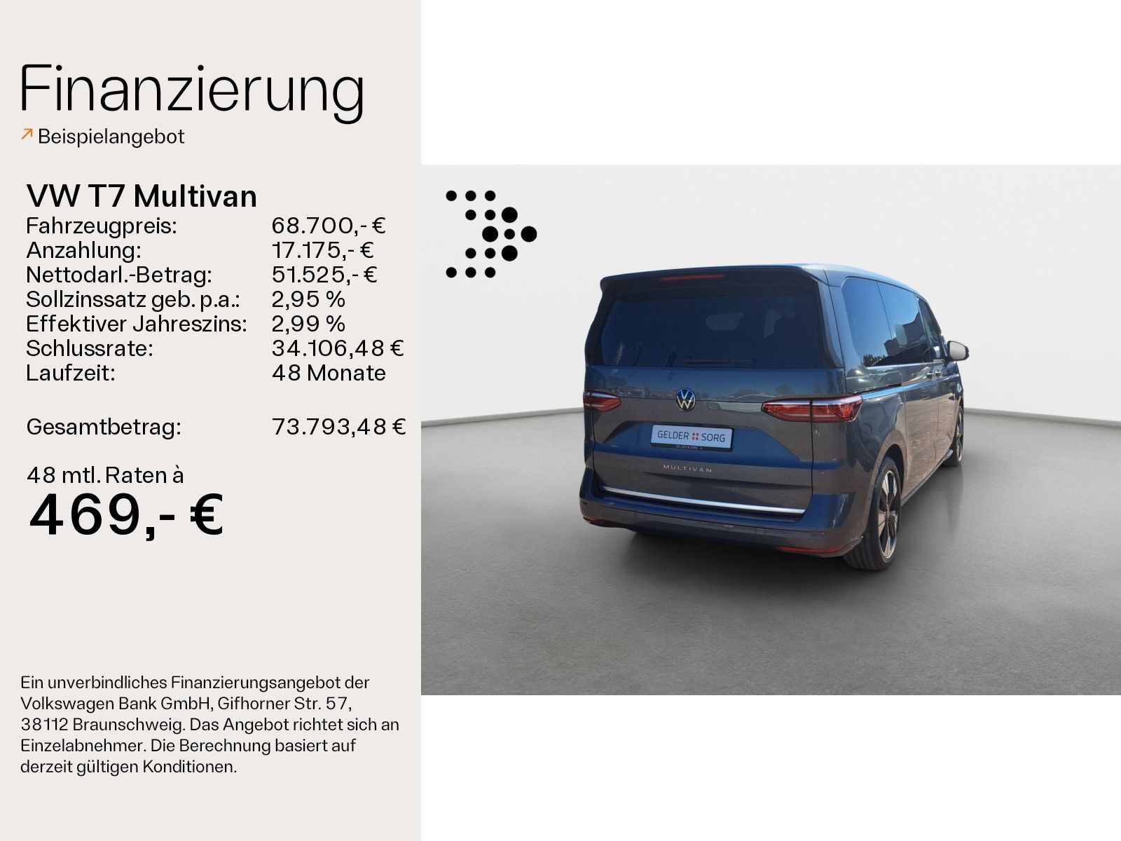 Volkswagen T7 Multivan Style TDI DSG *AGR*Navi*H&K*AHL*DCC* imagem 2