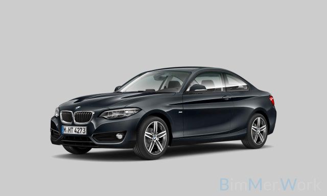 BMW 2 Coupe 218 d Sport Line Navi/ LED/