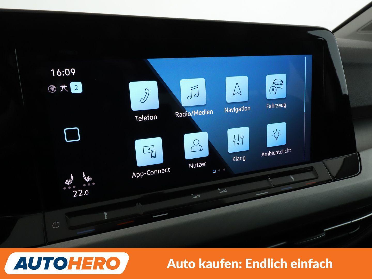 Volkswagen Golf VIII 1.5 TSI ACT Life*NAVI*LED*PDC*ACC*SHZ*, миниатюра 18