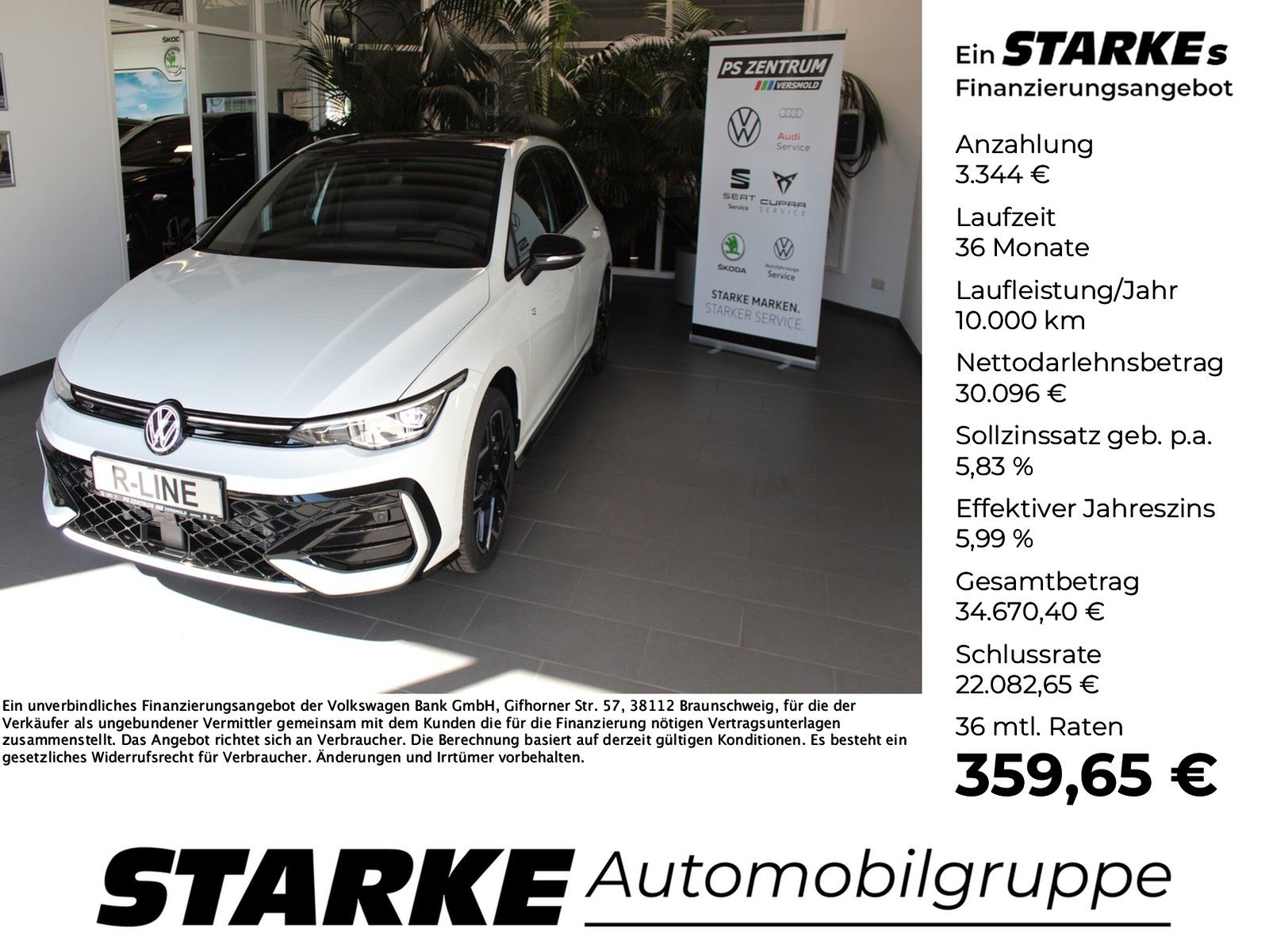 Volkswagen Golf 1.5 eTSI DSG R-Line  HeadUp Navi LED Kamera