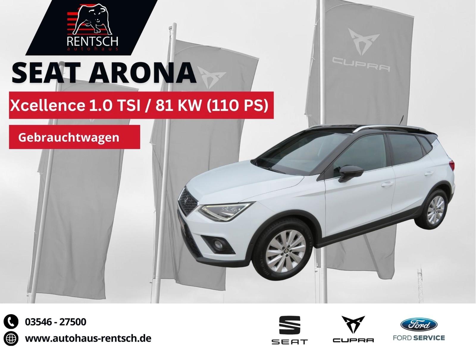 Seat Arona Xcellence 1.0 TSI *LED*KAMERA*SHZ*NAVI*
