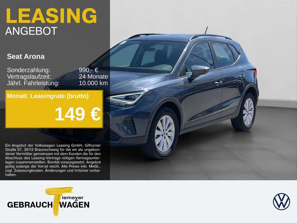 Seat Arona 1.0 TSI DSG FR ACC NAVI SITZH GJR