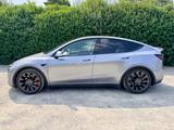 Tesla Model Y Performance (Quicksilver / White) - Tesla Model Y in Stuttgart