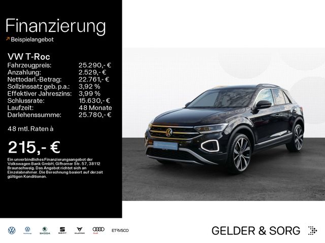 Volkswagen T-Roc Style 1.0 TSI Virtual*AHK*19Z*ACC*Navi*RFK