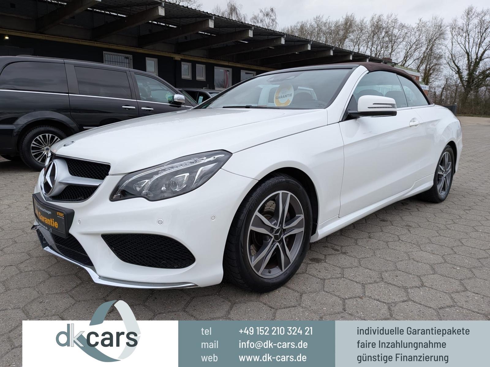Mercedes-Benz E 400 Cabrio AMG Special Edition Kamera V8-Sound
