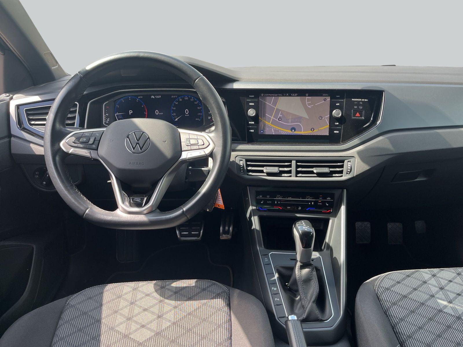 Volkswagen Polo 1.0 TSI DSG R-Line Fahrschulwagen Kamera Na, миниатюра 13