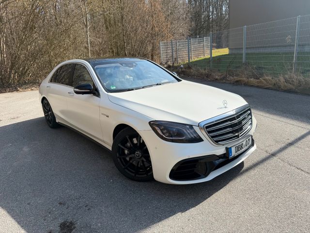 MERCEDES-BENZ S 63 AMG 4Matic+ L Designo Burmester Pano S-Heft