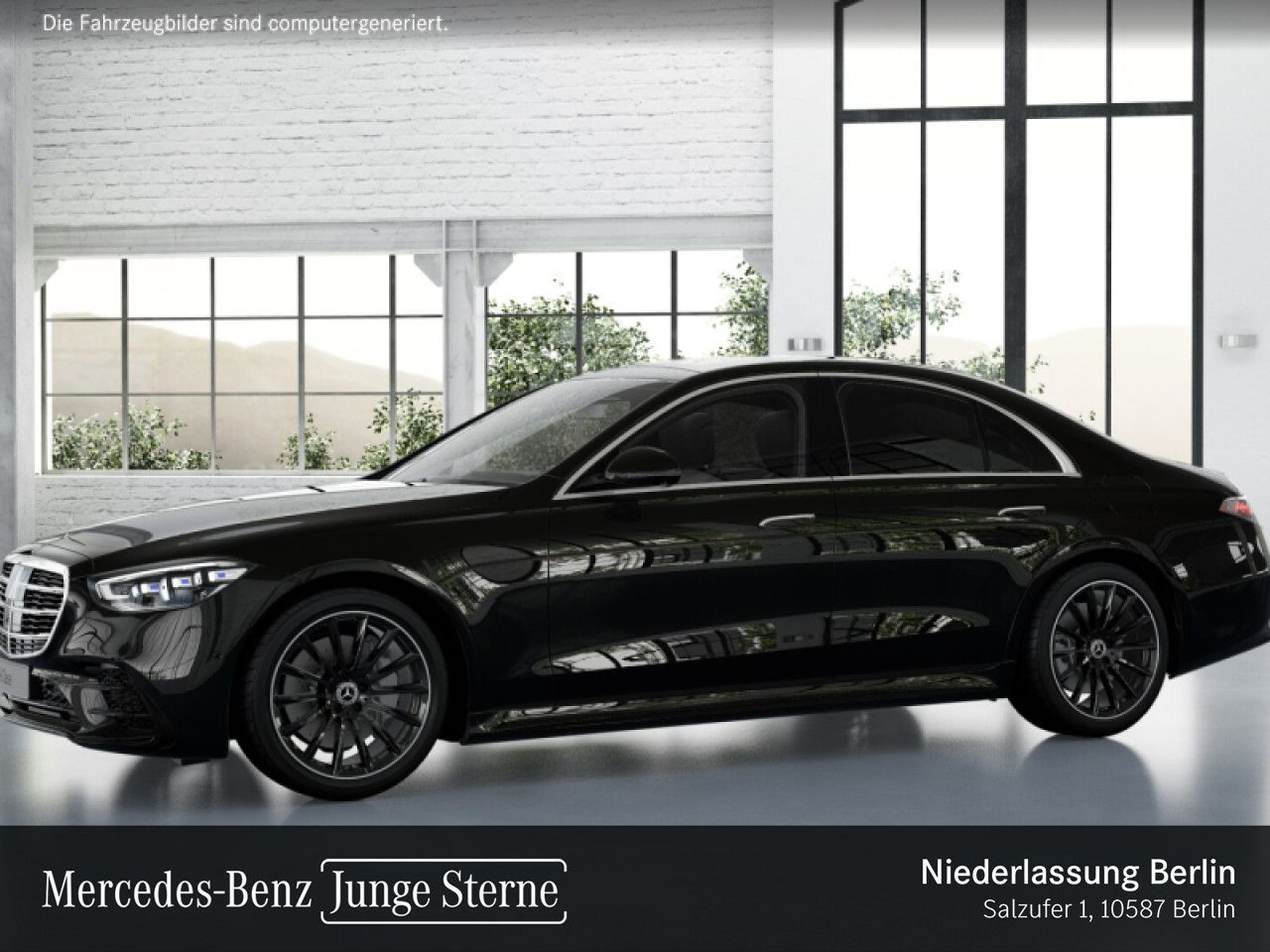 Mercedes-Benz S 580 e AMG Pano Fahrass HI-Lenk Night Burme3D foto 3