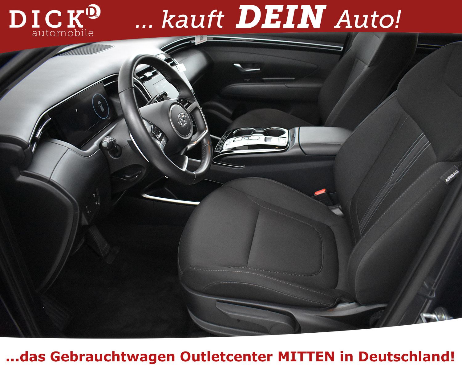 HYUNDAI Tucson 1.6 T Hyb 4WD >KAMERA+AHK+VIRTU+DAB+19" - Image 11