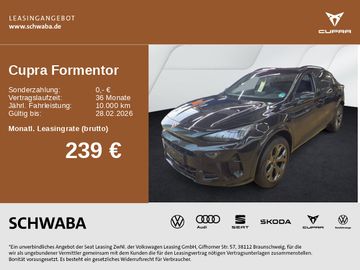 Cupra Leasingangebot: Cupra Formentor 1.5 eTSI DSG *LED*VIRTUAL*ACC*KAM*18"*