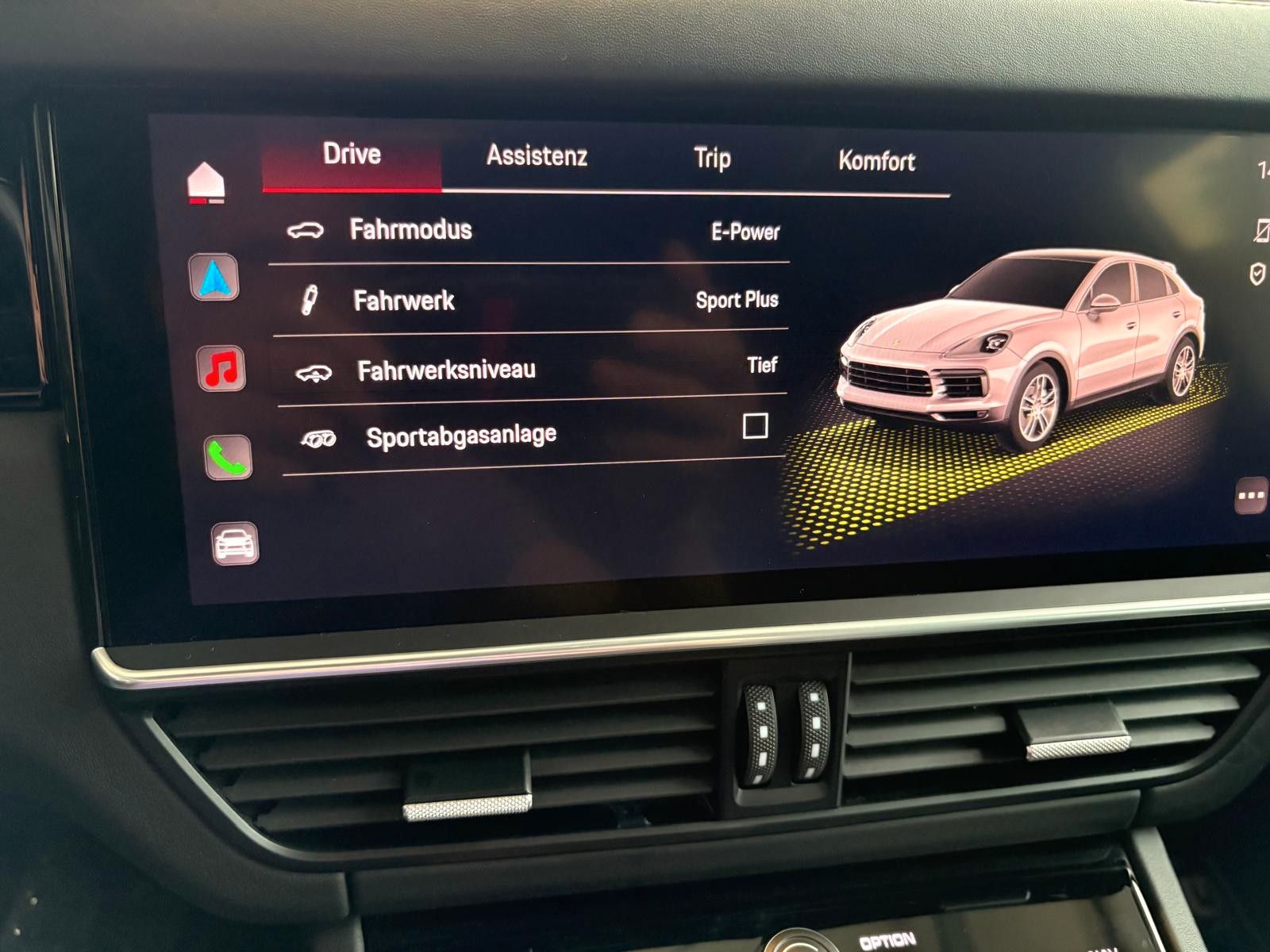 Fahrzeugabbildung Porsche Cayenne Coupe E-Hybrid/Platinum Edition