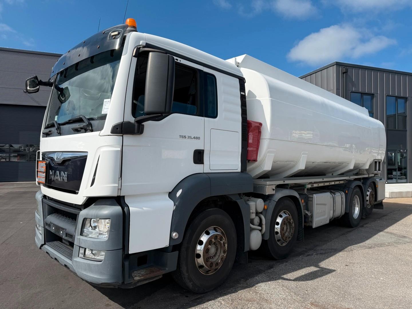 MAN TGS 35.480 8x2*6 Euro 6 23.000 l ADR Tanktruck