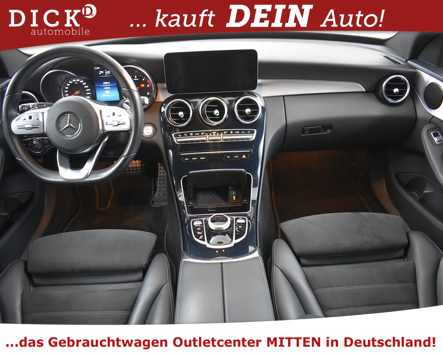 MERCEDES-BENZ C 300de T 9G 2X AMG Line NAVI+KAM+STANDHZ+LED+18 - Image 8