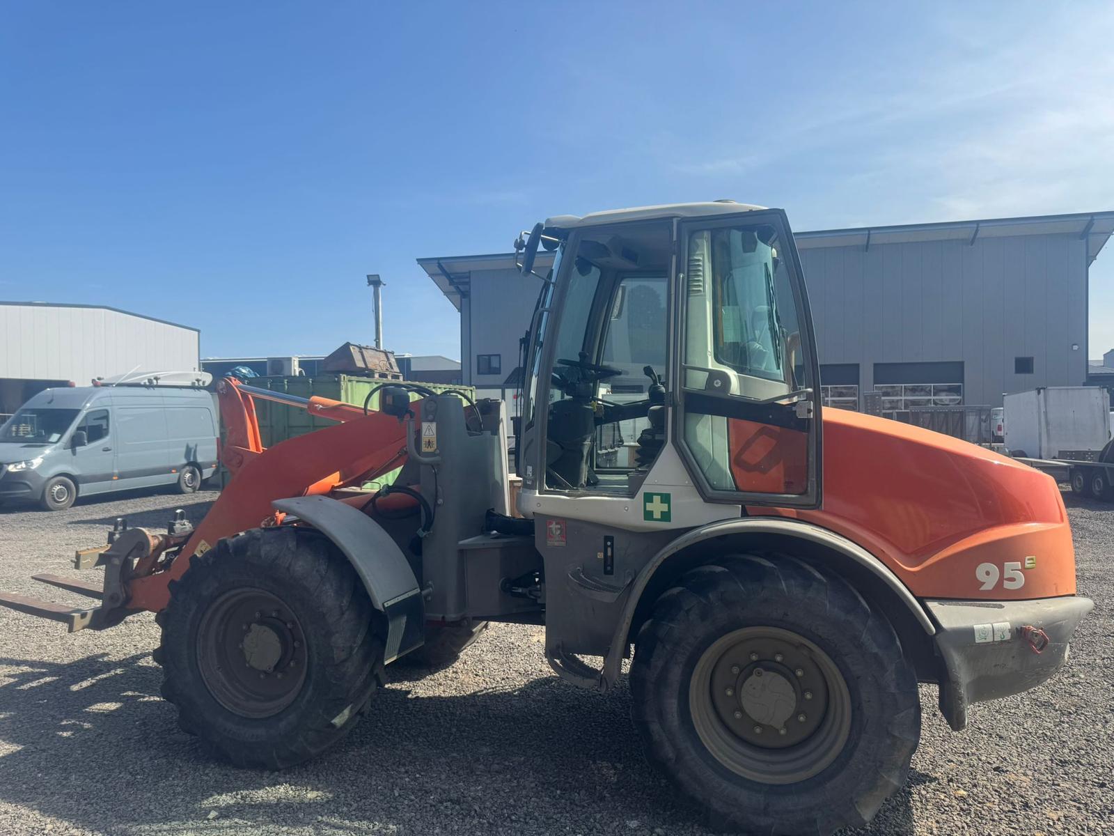 Atlas AR 95 E Radlader inkl. Klappschaufel