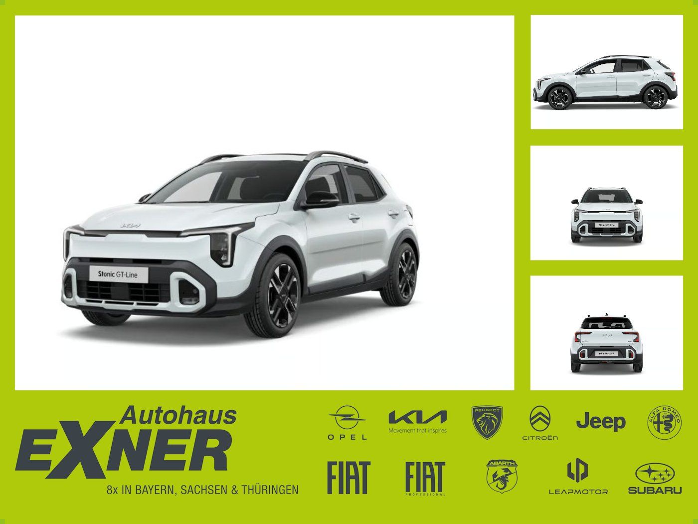 Kia Stonic GT-Line Lenkrad-, Sitzheizung vorne