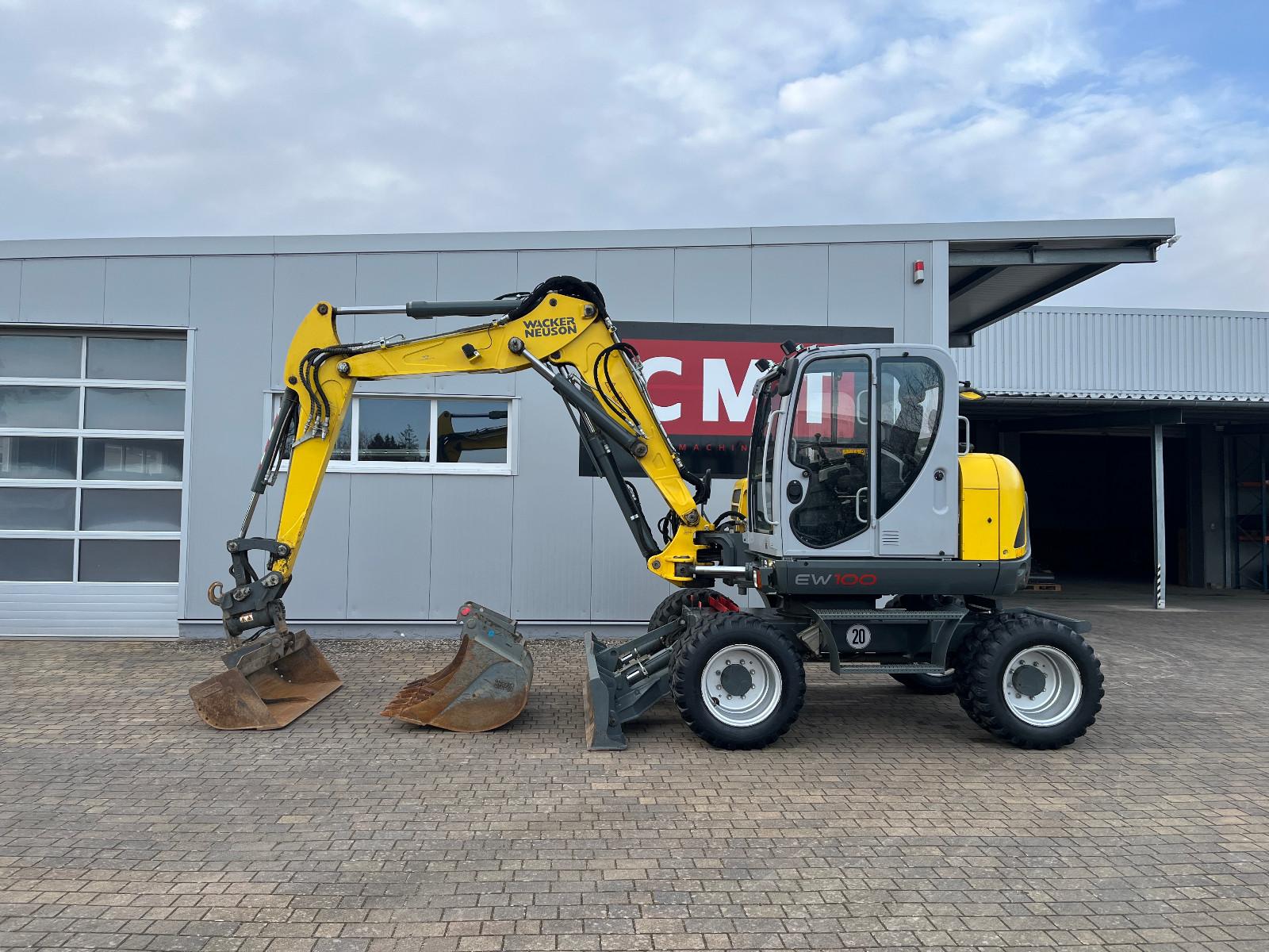 Wacker Neuson EW100 *Powertilt*2xLöffel*2021*3.495BH*