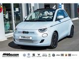 Fiat 500e Cabrio La Prima 42 kWh NAVI TEMPOMAT LED AP - mit Elektro-Antrieb: Blau, Cabrio