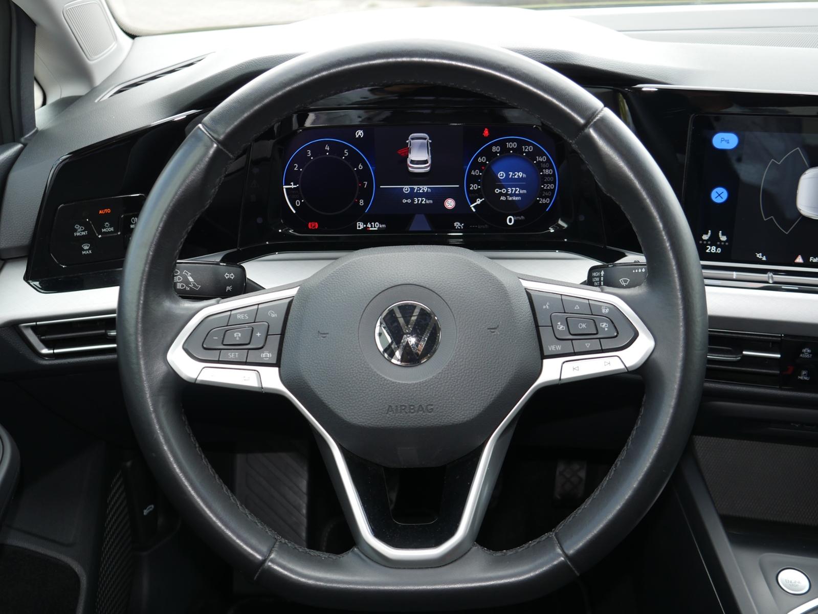Volkswagen Golf VIII 1.0 TSI Life NAVI ACC SITZHZG LED MFL, миниатюра 13