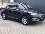 Hyundai Santa Fe blue Premium 4WD Xenon Leder Navi Kam - gebrauchte Hyundai SANTA FE aus dem Jahr 2016