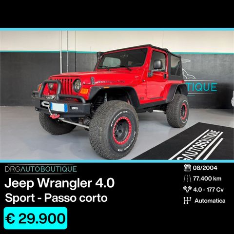 Jeep Wrangler 4.0 cat Sport TJ