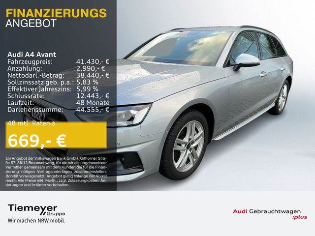 Audi A4 Avant 40 TDI Q ADVANCED LEDER LM18 KAMERA TOU