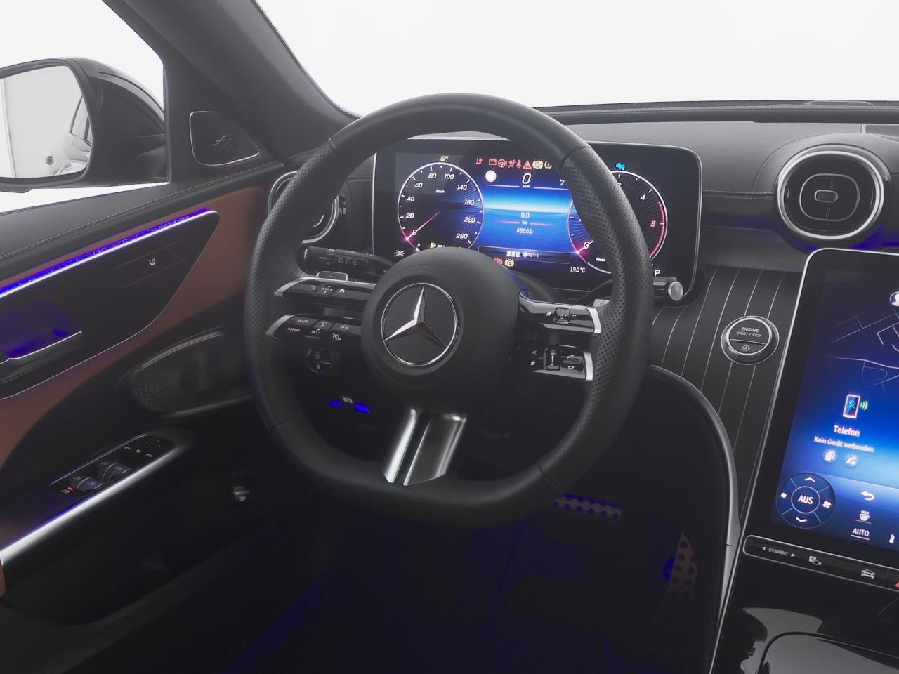 Mercedes-Benz C 220 d T AMG+MBUX+Pano+Burm+19''+DLIGHT+AHK+360