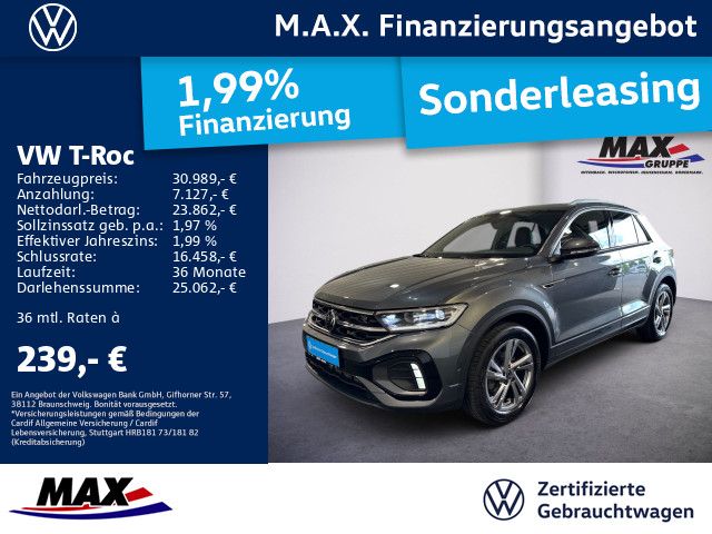 T-Roc 1.5 TSI DSG R-LINE LED+PANO+KAMERA+ALU