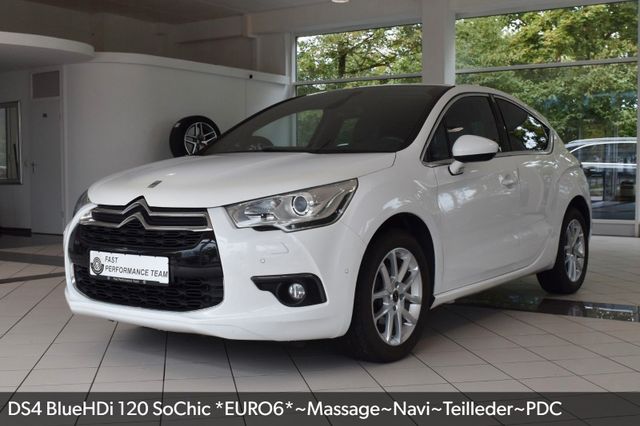 DS DS4 BlueHDi 120 SoChic *EURO6*~Mas.~Navi~T-Leder