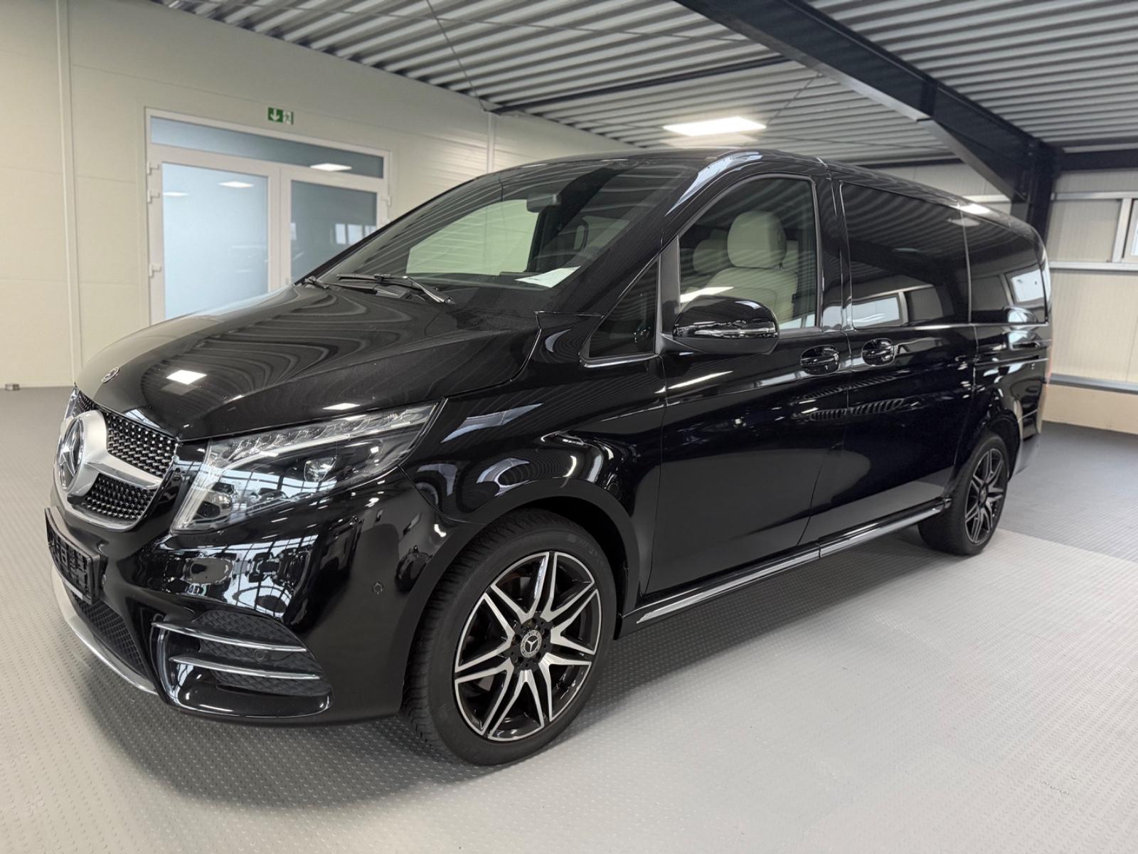 Mercedes-Benz V300d 4M Lang AMG - 8S-ACC-2xEl.Tür-Pano-RFK-19Z