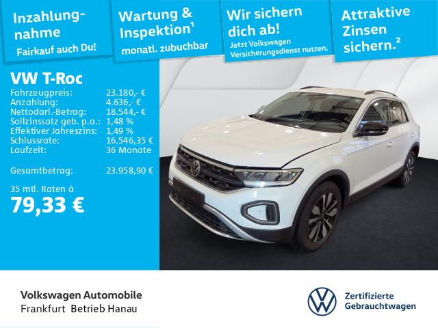Volkswagen T-Roc Life GOAL 1.0 TSI 85kW 6-Gang LED NAVI APP