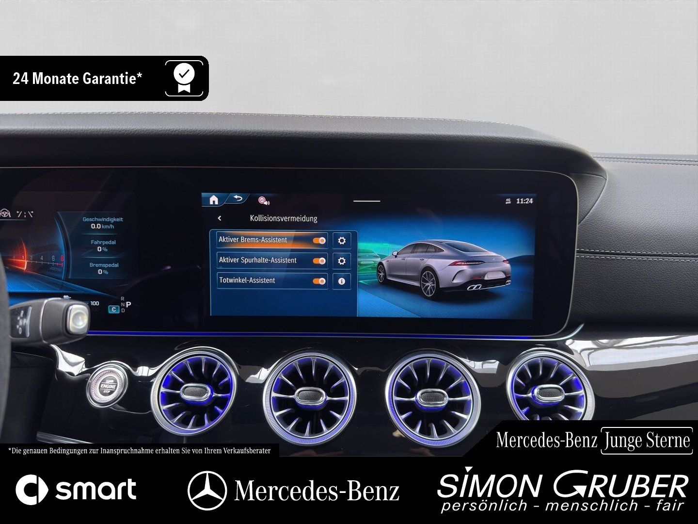 Fahrzeugabbildung Mercedes-Benz GT 63 SE Performance HAL Massage Pano Burm Nappa