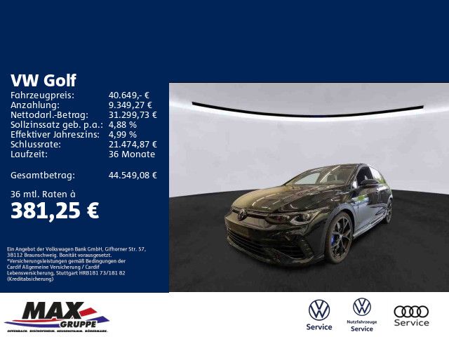 Golf VIII R 2.0 TSI DSG 4M BLACKSTYLE AKRA+PANO+