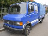 Mercedes-Benz Vario 508D Doka Pritsche Plane AHK H-Zul DüDo - Mercedes-Benz Vario mit Diesel-Antrieb