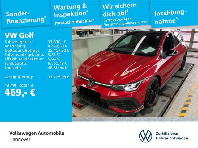 Volkswagen Golf VIII 2.0 TSI GTI DSG Clubsport Navi Pano Di