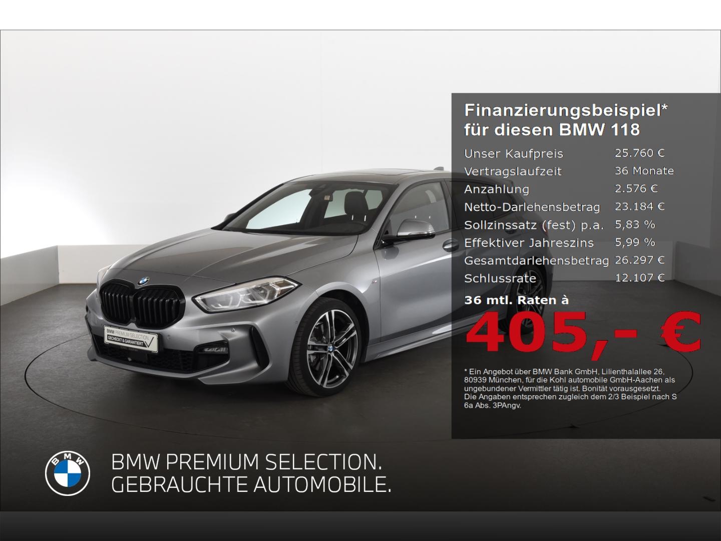 BMW 118 i M Sport Panoramadach  Live Cockpit Profess