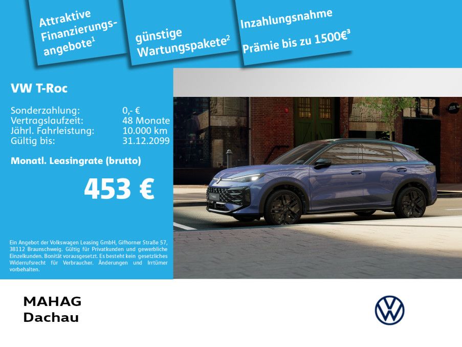 Volkswagen T-Roc 1.5 eTSI R-Line BlackStyle IQ.light IQ.Dri