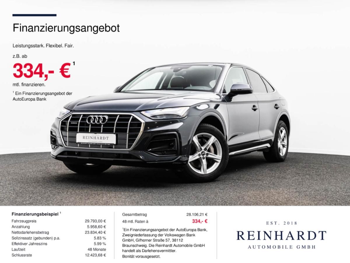 Audi Audi Q5 SPORTBACK 50TFSIe Q ADVANCED LED/TEMPO./KA