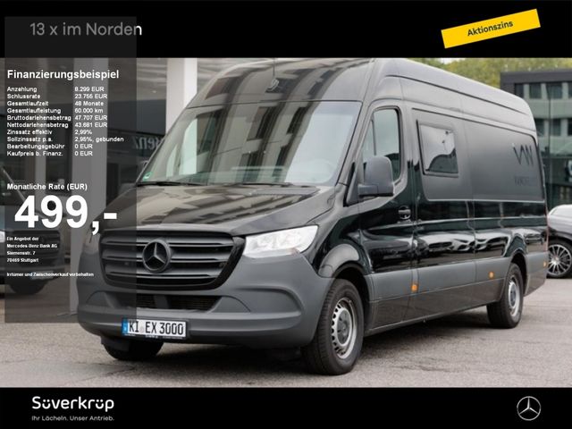 Mercedes-Benz Sprinter 319 Wohnmobil Camper V6 Küche Solar Hei