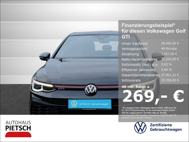 Volkswagen Golf GTI VIII Clubsport 45 Matrix 270 km/h ACC