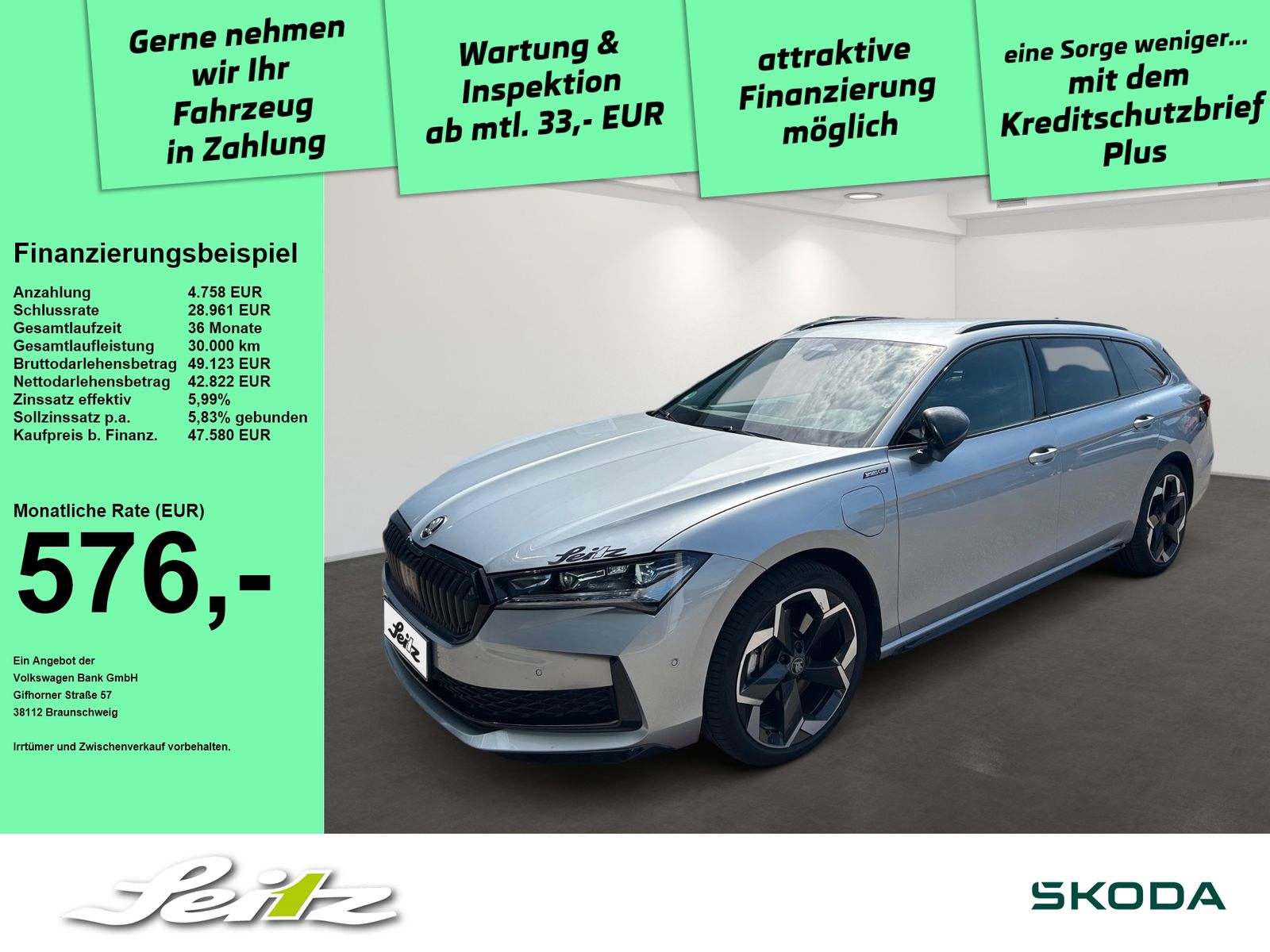 Skoda Superb Combi 1.5 TSI iV Sportline *AHK*HEAD-UP*C