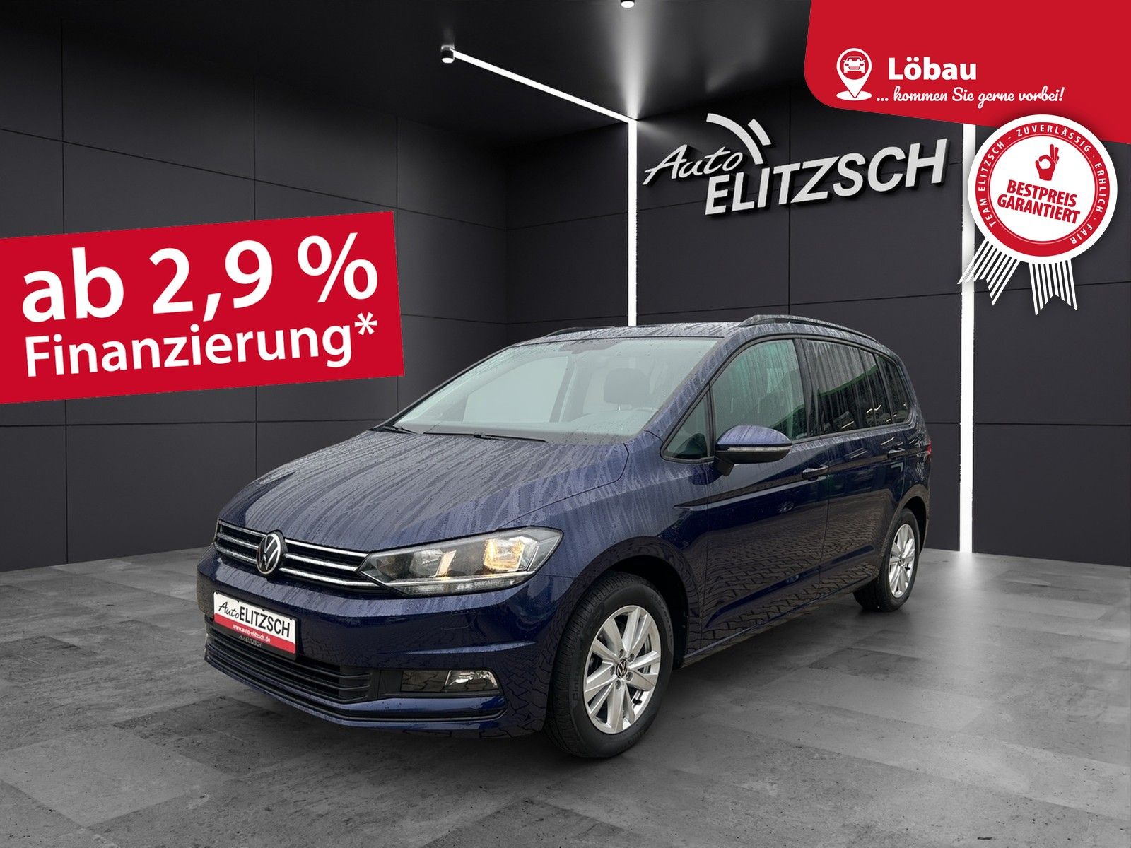 Fahrzeugabbildung Volkswagen Touran TDI Comfortline Navi PDC SH LM