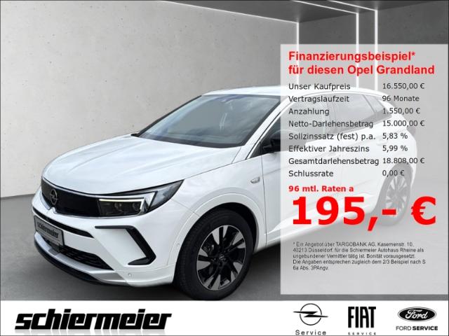 Opel Grandland 1.2 AT Elegance Intellilux Navi Kamera