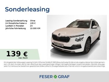 Skoda Leasingangebot: Skoda Kamiq 1.0 TSI Tour Kessy LED RüKa Smart Link