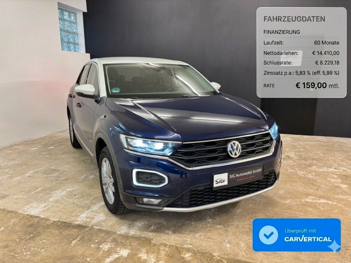 VW T-Roc Style GARANTIE/LED/ACC/KAMERA/8Fach/