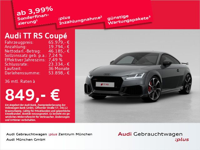 Audi TT RS Coupé S tronic RS-Abgas/280kmH/B&O/Matrix