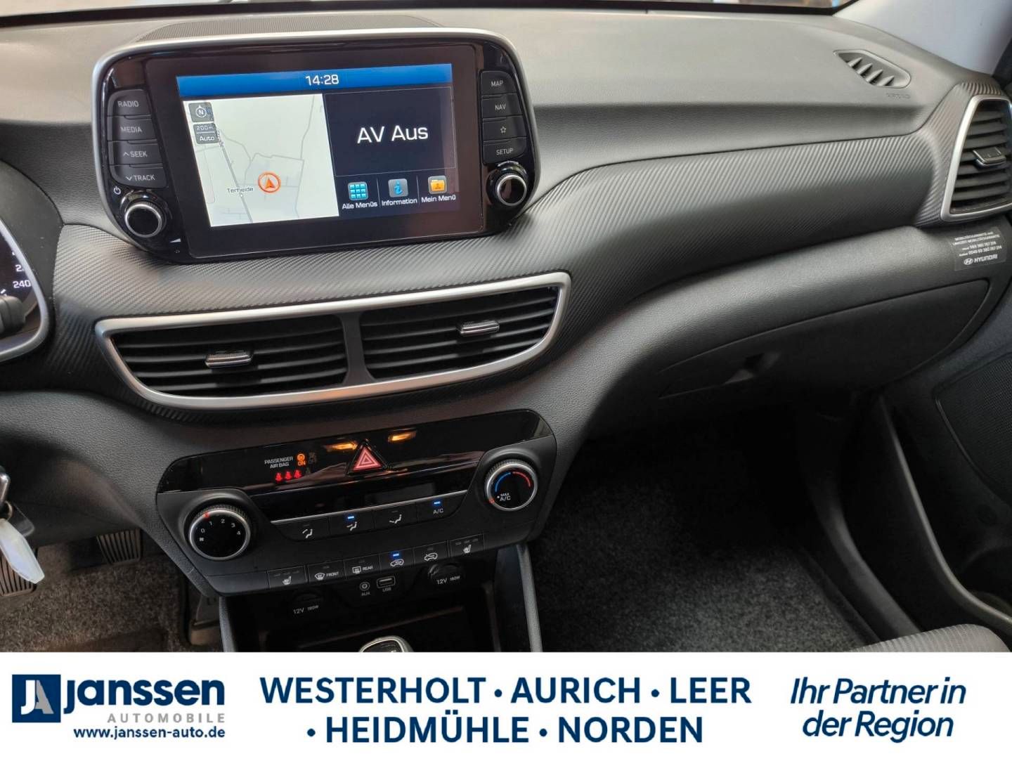 Fahrzeugabbildung Hyundai TUCSON Sonderkontingent Navigation