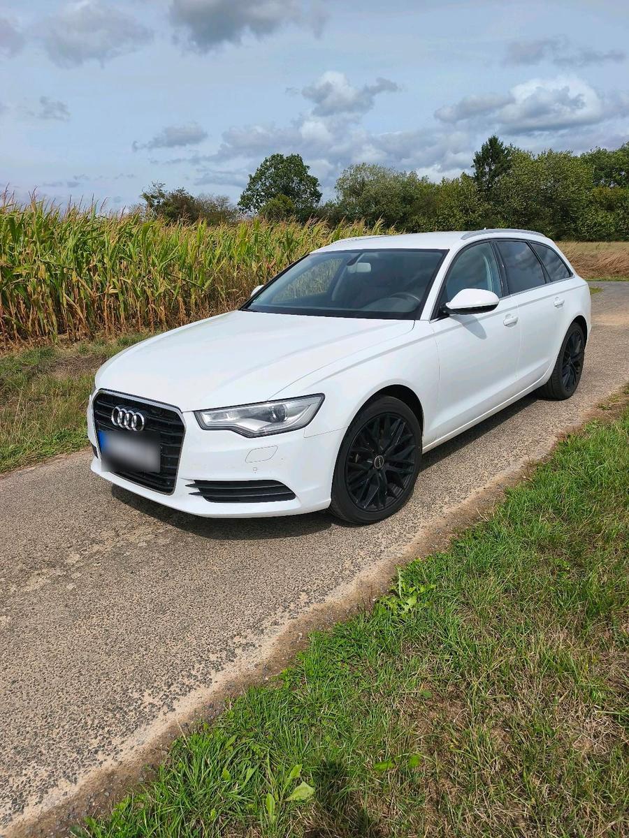 Audi A6 2012 — rear view