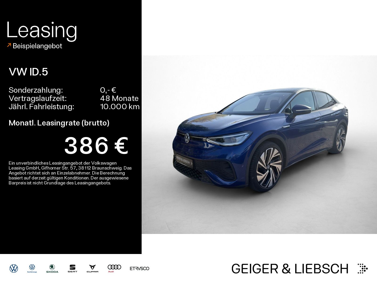 Volkswagen ID.5 Pro Performance*WÄRMEPUMPE*IQ.LIGHT*AHK*PAN