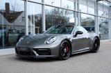 Porsche 992 Carrera 4 GTS Cabrio BURMESTER/18-WEGE/SPUR - Porsche mit Benzin-Antrieb: Grün, Cabrio